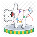 Circus Performer Circus Entertainer Bear Performance Icon