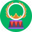 Ring Flame Circus Icon