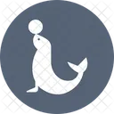 Animal Circus Seal Circus Show Icon