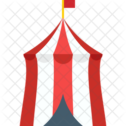 Circus Tent Icon Of Flat Style Available In Svg Png Eps Ai Icon Fonts