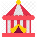 Circus Tent Big Carnival Icon
