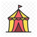 Circus Tent Tent Carnival Icon