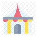 Circus Carnival Tent Icon