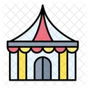 Circus Carnival Tent Icon