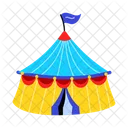 Circus Tent Circus Canopy Circus Camp Icon