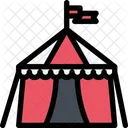 Circus Tent City Icon