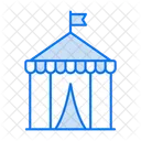 Circus Tent Circus Carnival Icon