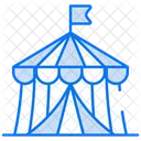 Circus Tent Circus Carnival Icon