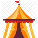 Circus Tent Carnival Icon