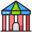 Carnival Circus Tent Event Tent Icon