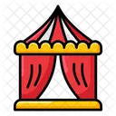 Circus Tent Circus Carnival Icon