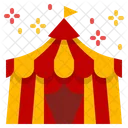 Circus Carnival Festival Tent Cabaret Show Icon
