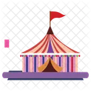 Circus Tent Circus Carnival Icon