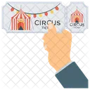 Circus Ticket Circus Coupon Circus Show Icon