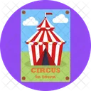 Ticket Poster Label Icon