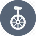Carnival Circus Performance Circus Unicycle Icon