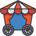 Circus Wagon Car Icon