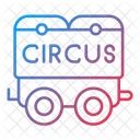 Circus Cage Circus Train Car Circus 아이콘