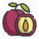 Ciruela Icono