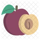 Ciruela Fruta Comida Icono