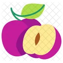 Ciruela Fruta Saludable Icon