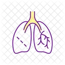 Cirugia de pulmones  Icono