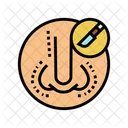 Cirugia de rinoplastia  Icono