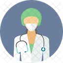 Mujeres Cirujanas Cirujano Doctor Icon