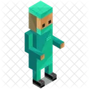 Cirujano Hombre Avatar Icon