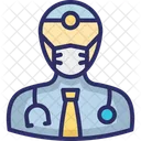 Cirujano Avatar Medico Medico Icono