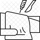 Cirurgia Hemorroidas Anal Ícone