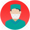 Cirurgiao Avatar Medico Medico Ícone