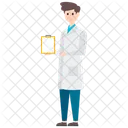 Cirurgiao Medico Medico Masculino Ícone