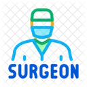 Cirurgiao Medico Bisturi Ícone