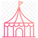 Circus Tent Circus Carnival Icon