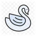 Cisne Pato Pajaro Icono