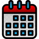 Cita Calendario Reloj Icono