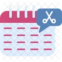 Cita Calendario Verificar Icono