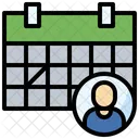 Cita de negocios  Icono