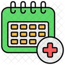 Cita Medica Cita Calendario Icon