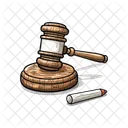 Testigo Ley Acuerdo Icono