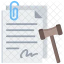 Citacion Documento Orden Icono