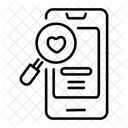 Aplicacion De Citas Emparejamiento En Linea Icono