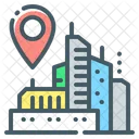 Cities City Navigation Icon