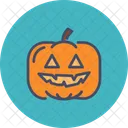 Citrouille Halloween Lanterne Icon