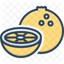 Citrus Slice Lemon Icon