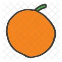 Citrus Orange Fruit Icon
