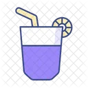 Juice Drink Glass Icon