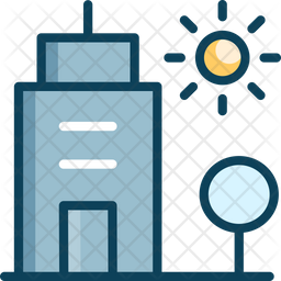 City Icon Of Colored Outline Style Available In Svg Png Eps Ai Icon Fonts