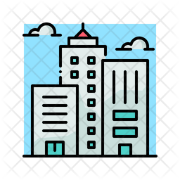 City Icon Of Colored Outline Style Available In Svg Png Eps Ai Icon Fonts